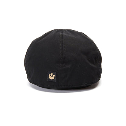 Goorin Bros. no name yet cotton 6 panel ivy flatcap Black back view