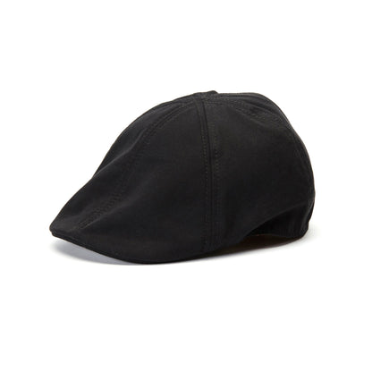 Goorin Bros. no name yet cotton 6 panel ivy flatcap Black left side view