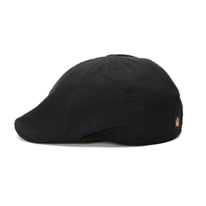 Goorin Bros. no name yet cotton 6 panel ivy flatcap Black side view
