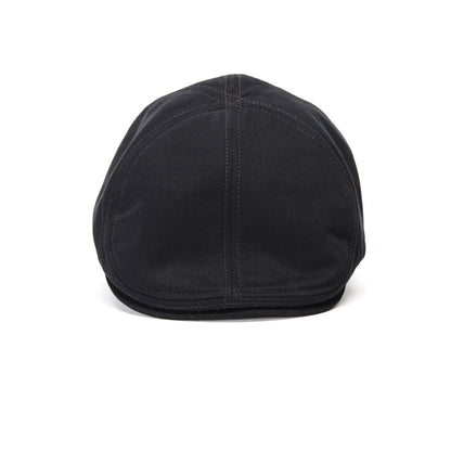Goorin Bros. road trip cotton halo ivy flatcap Black front view