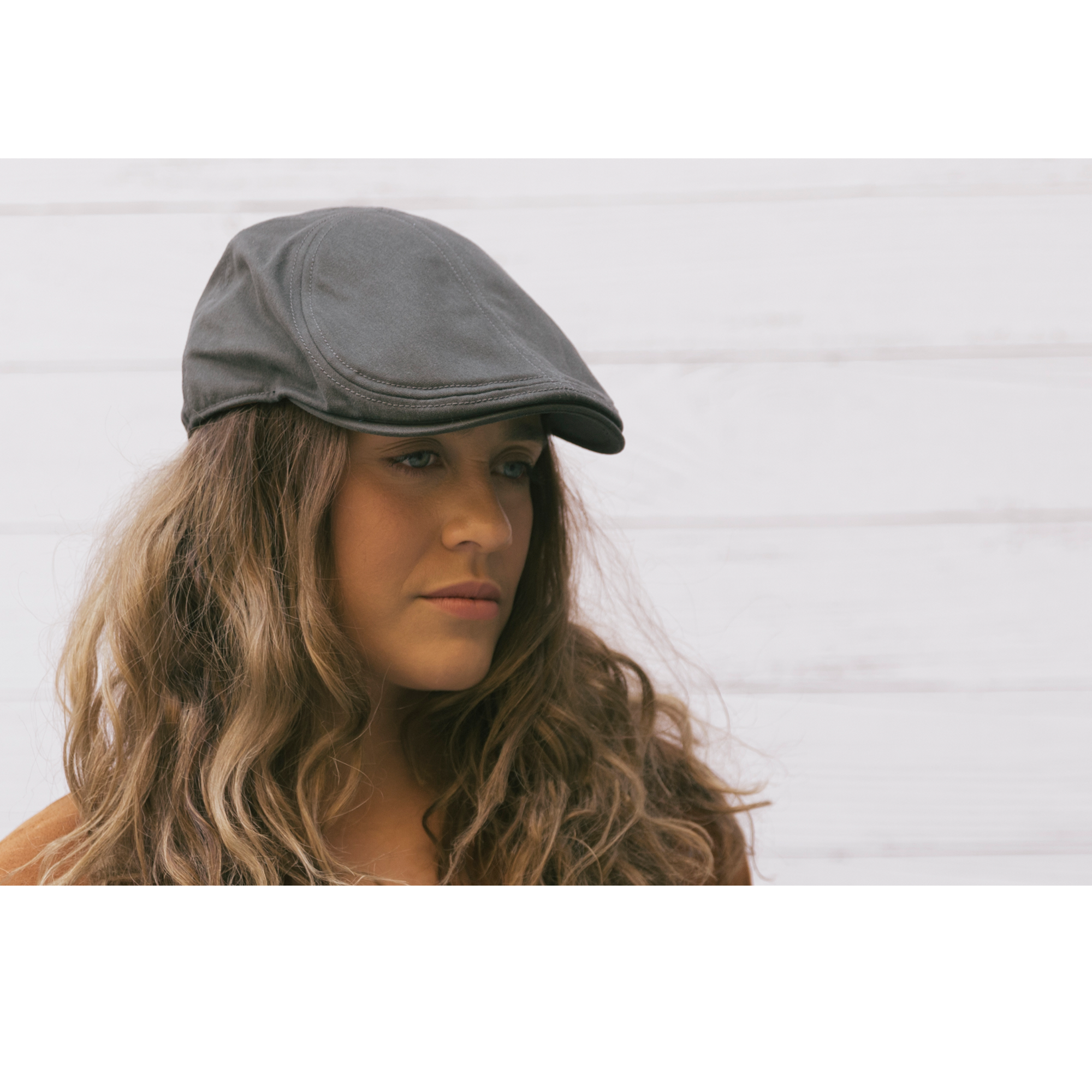 Goorin Bros. road trip cotton halo ivy flatcap Grey  womens styling