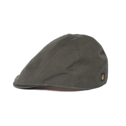 Goorin Bros. road trip cotton halo ivy flatcap Grey side view