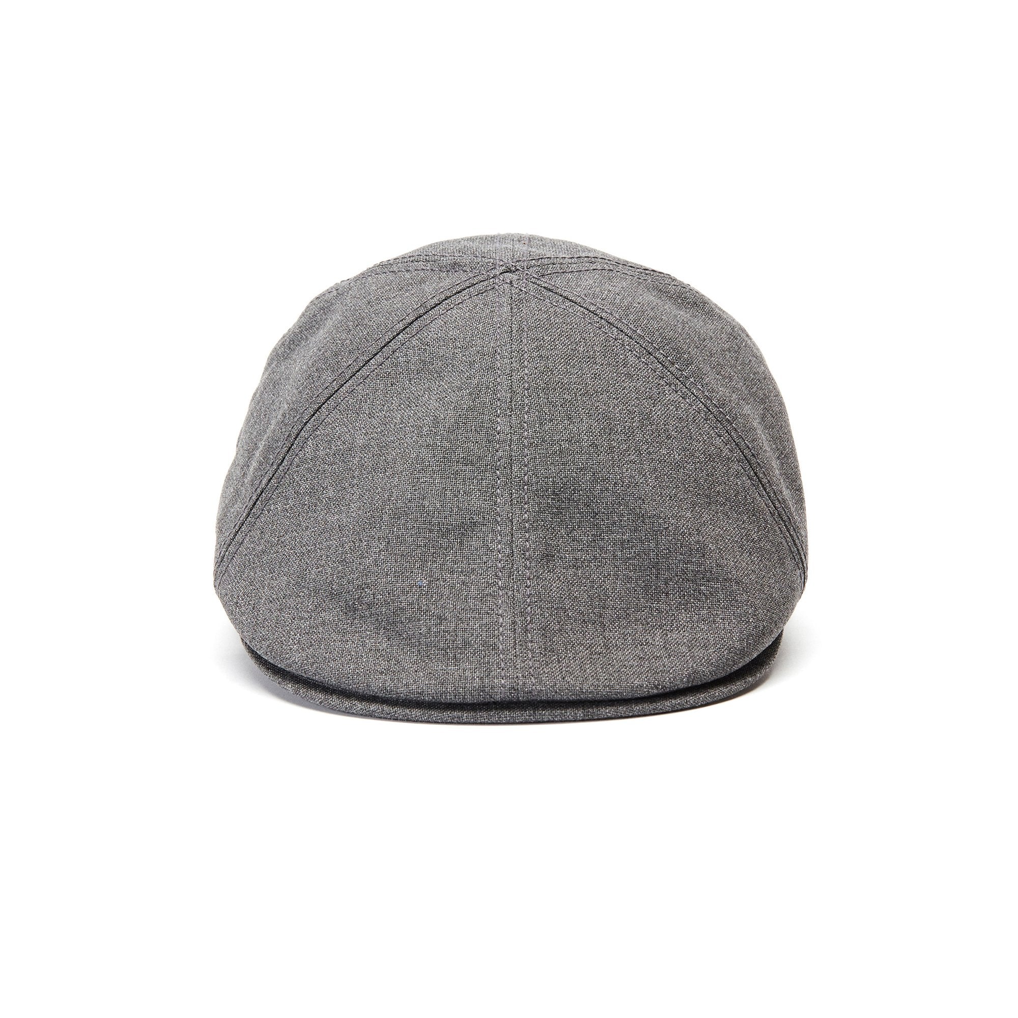 Goorin Bros. chandler polyester 6 panel ivy flatcap Charcoal front view