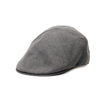 Goorin Bros. chandler polyester 6 panel ivy flatcap Charcoal left side view