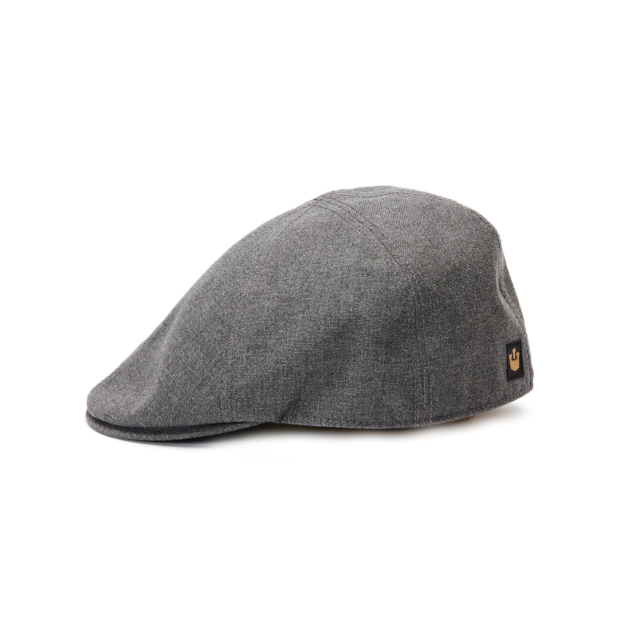 Goorin Bros. chandler polyester 6 panel ivy flatcap Charcoal side view