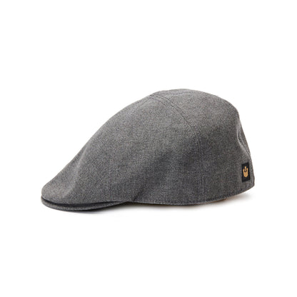 Goorin Bros. chandler polyester 6 panel ivy flatcap Charcoal side view