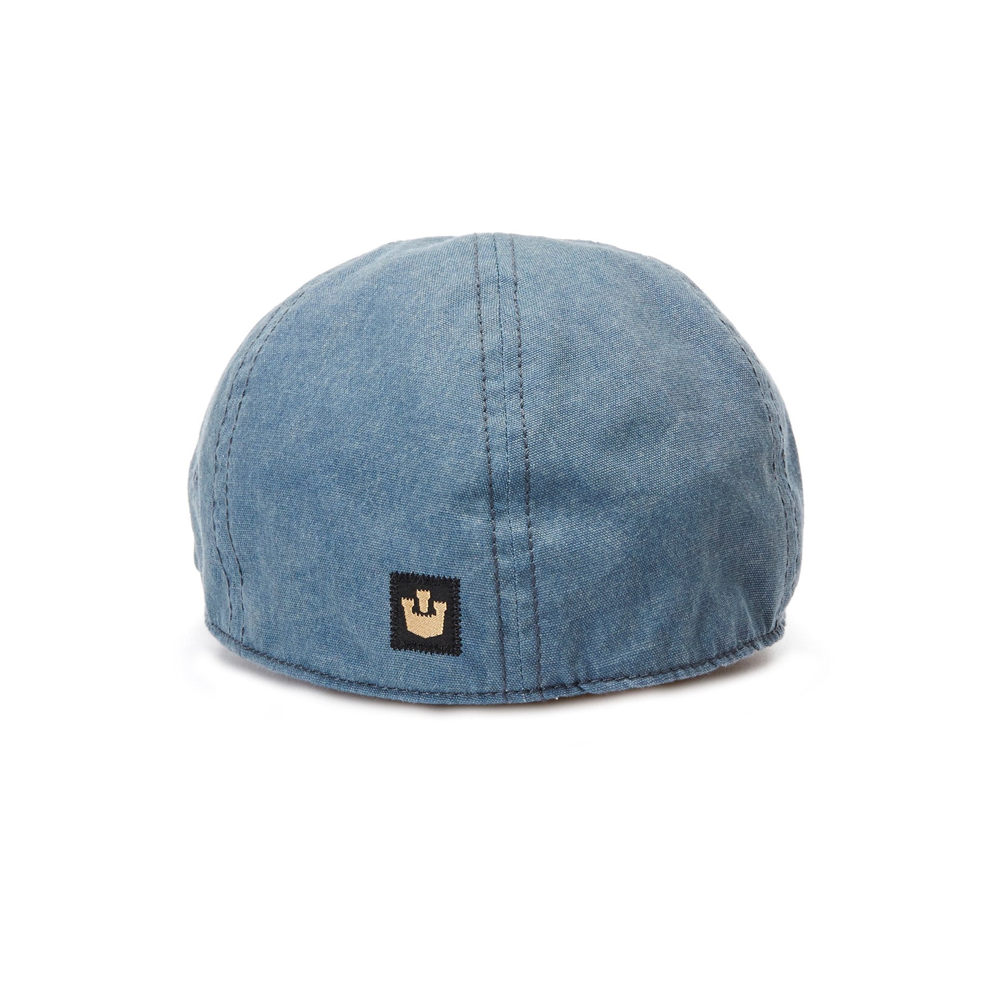 Goorin Bros. ed stanley polyester 6 panel ivy flatcap Blue back view