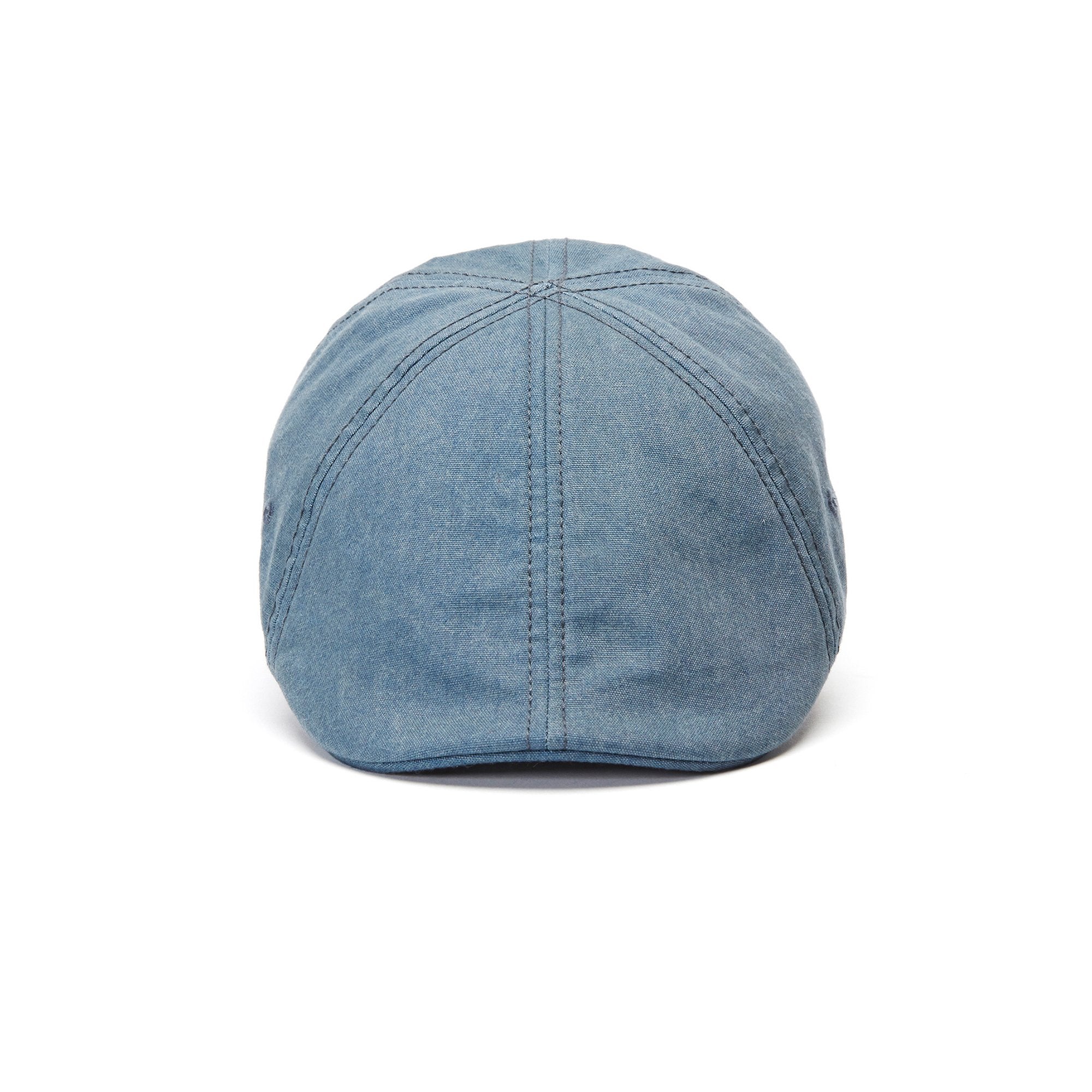 Goorin Bros. ed stanley polyester 6 panel ivy flatcap Blue front view