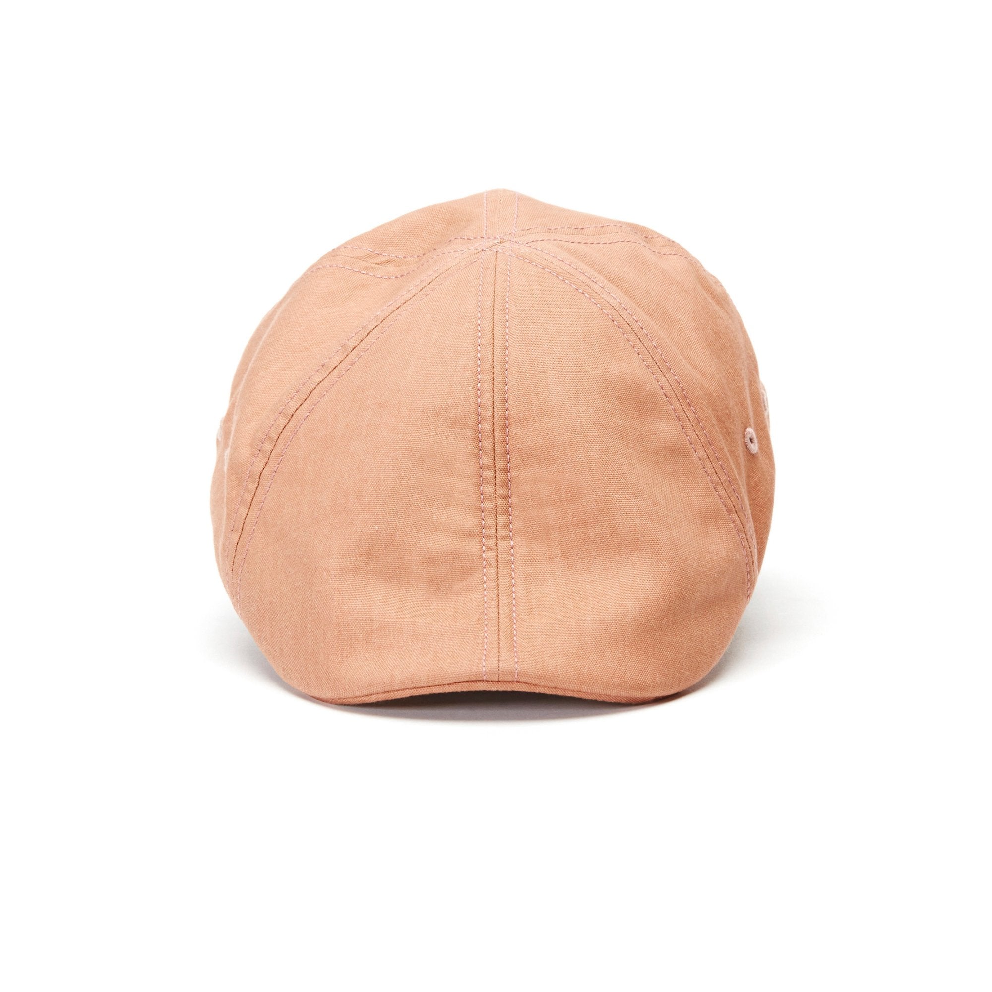 Goorin Bros. ed stanley polyester 6 panel ivy flatcap Peach front view