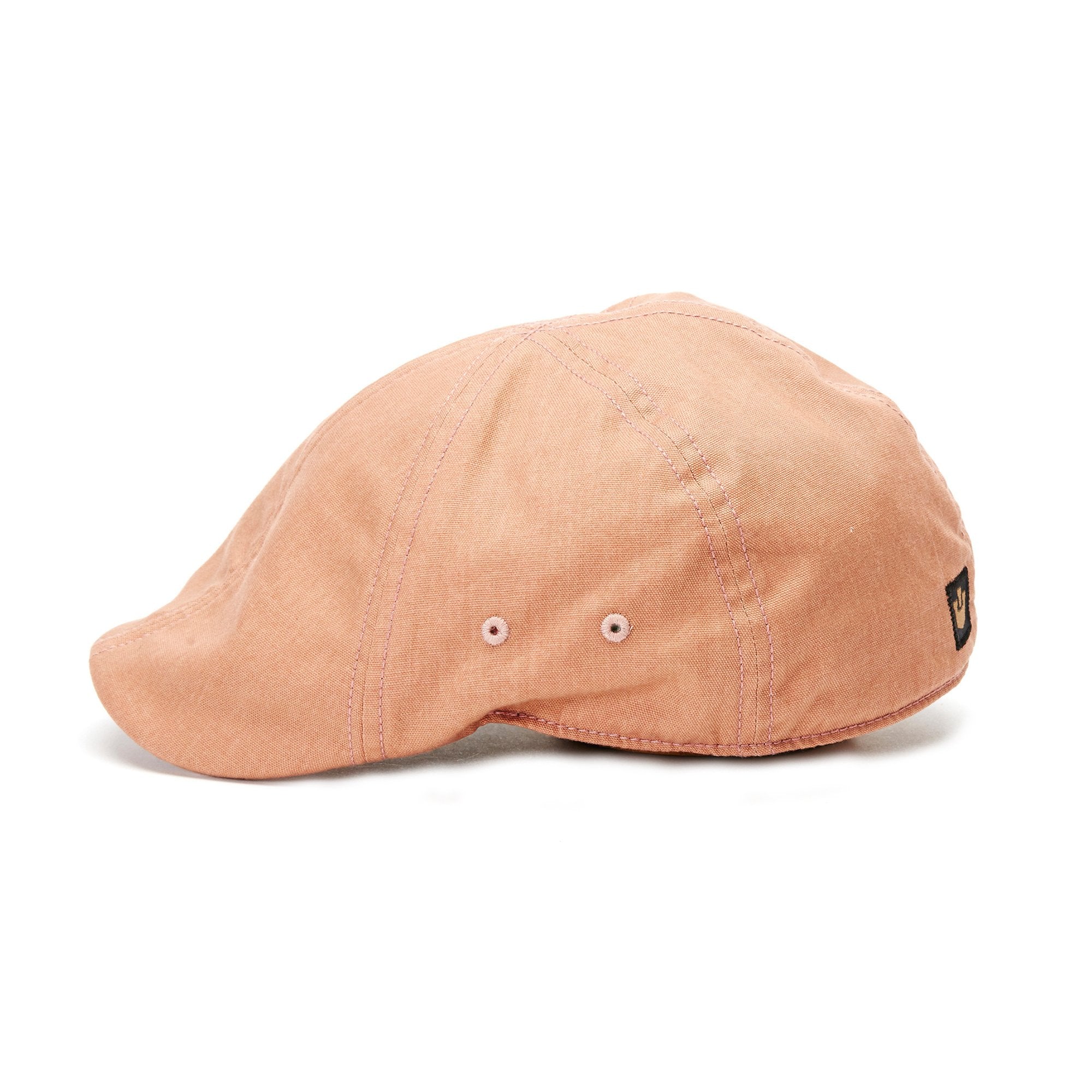 Goorin Bros. ed stanley polyester 6 panel ivy flatcap Peach side view