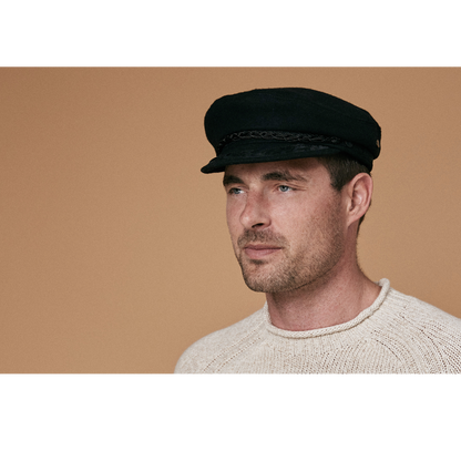Goorin Bros. papou wool greek fisherman Black  mens styling
