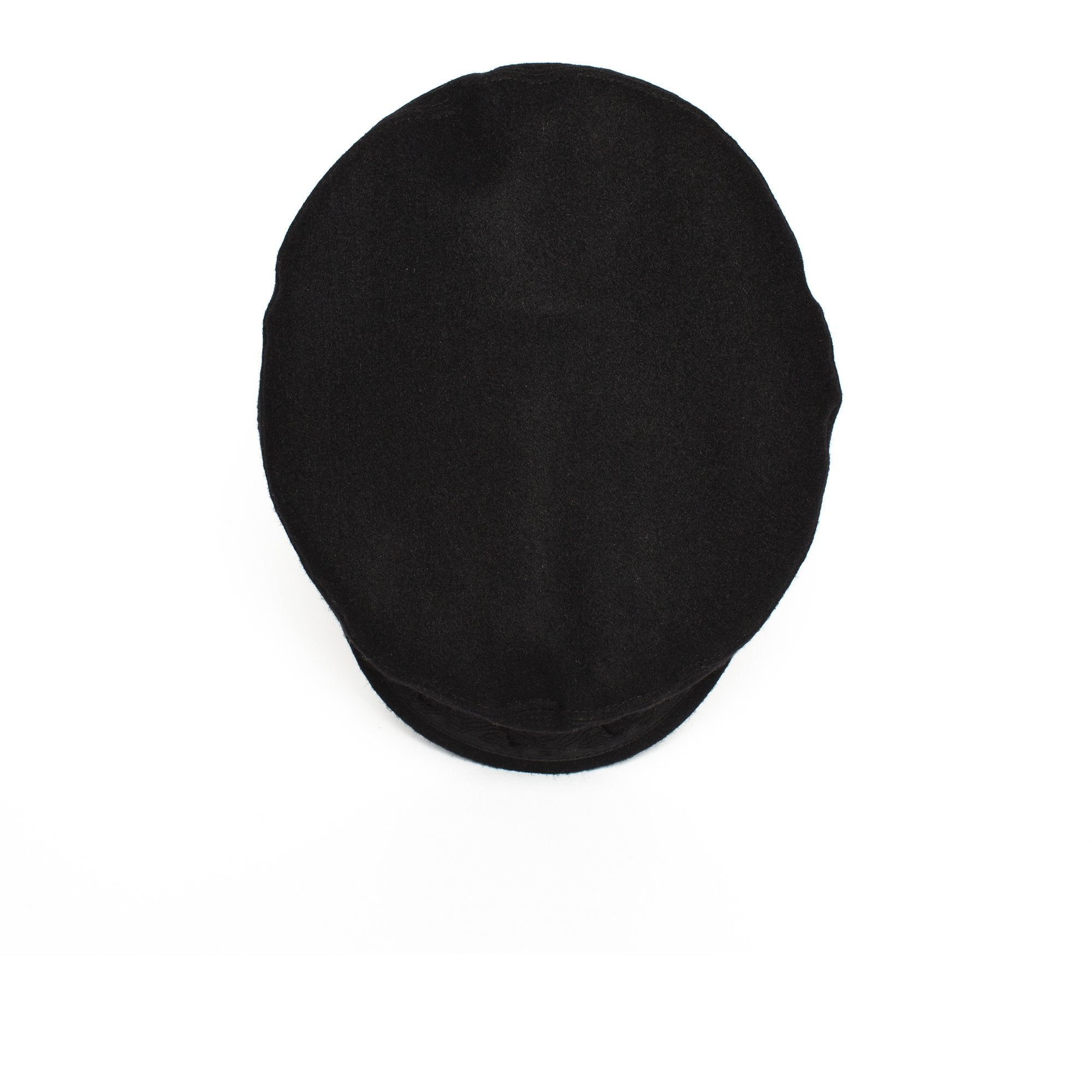 Goorin Bros. papou wool greek fisherman Black top view