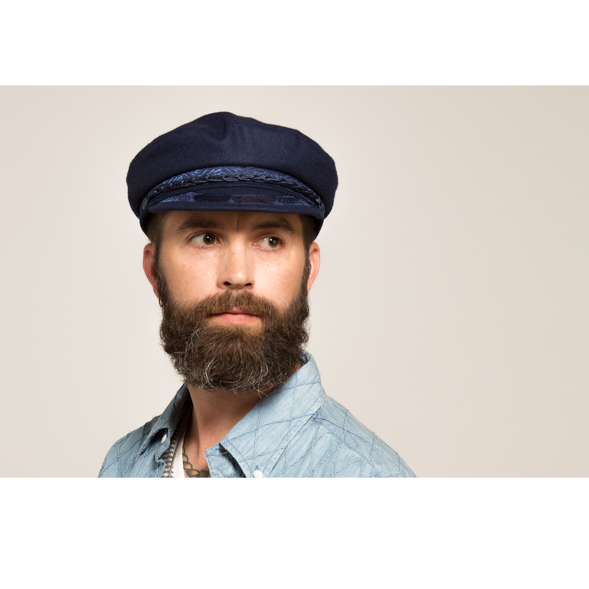 Goorin Bros. Papou Navy Greek Fisherman mens styling