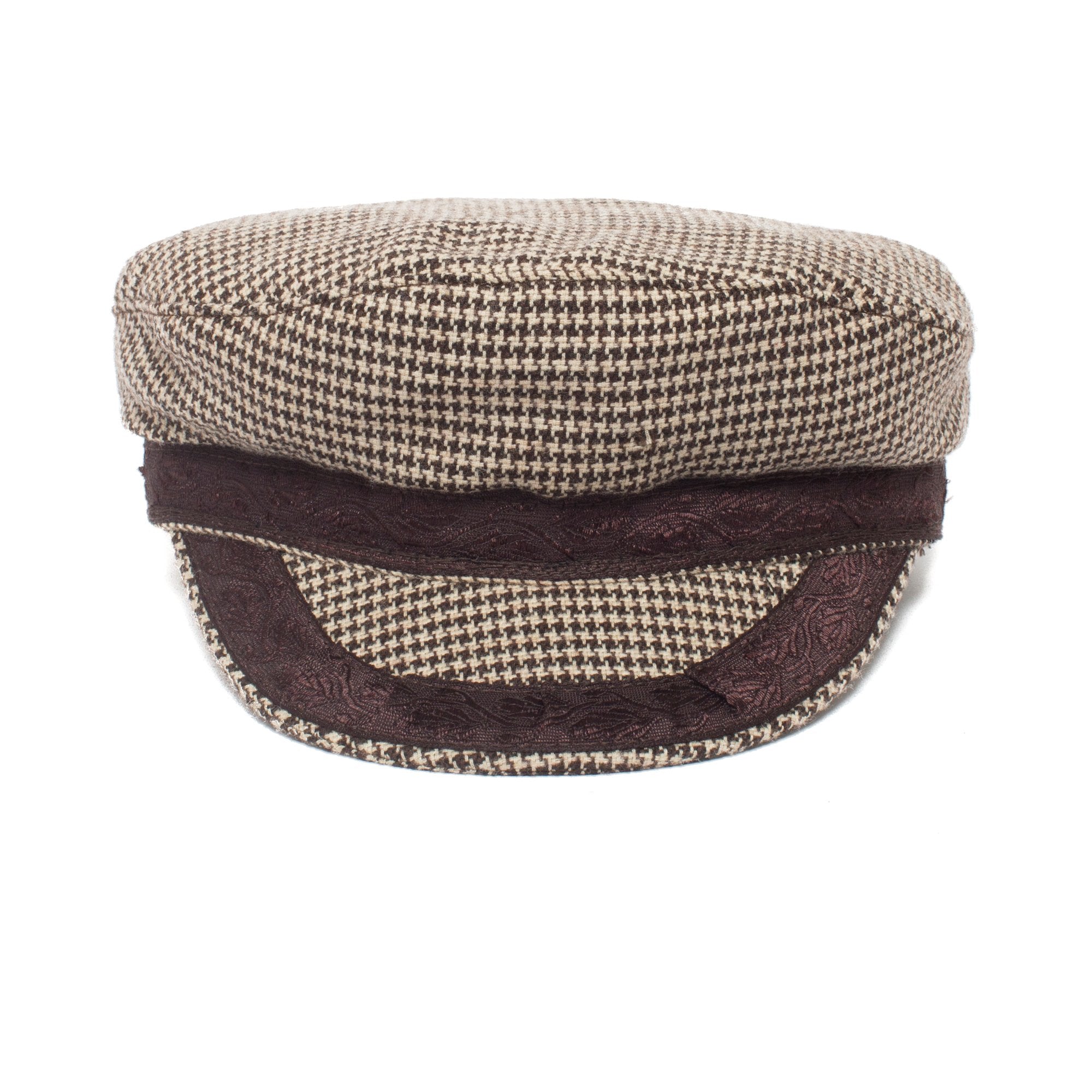 Goorin Bros. mykonos wool greek fisherman Brown front view