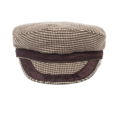 Goorin Bros. mykonos wool greek fisherman Brown front view