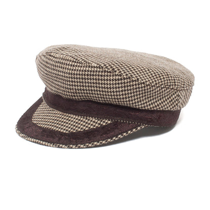 Goorin Bros. mykonos wool greek fisherman Brown left side view