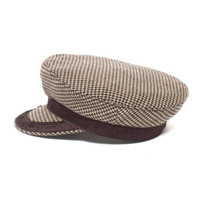Goorin Bros. mykonos wool greek fisherman Brown side view