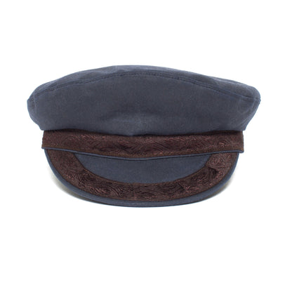 Goorin Bros. artemis cotton greek fisherman Navy front view