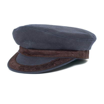 Goorin Bros. artemis cotton greek fisherman Navy left side view