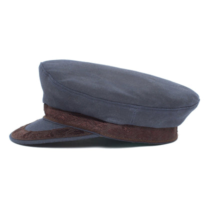 Goorin Bros. artemis cotton greek fisherman Navy side view