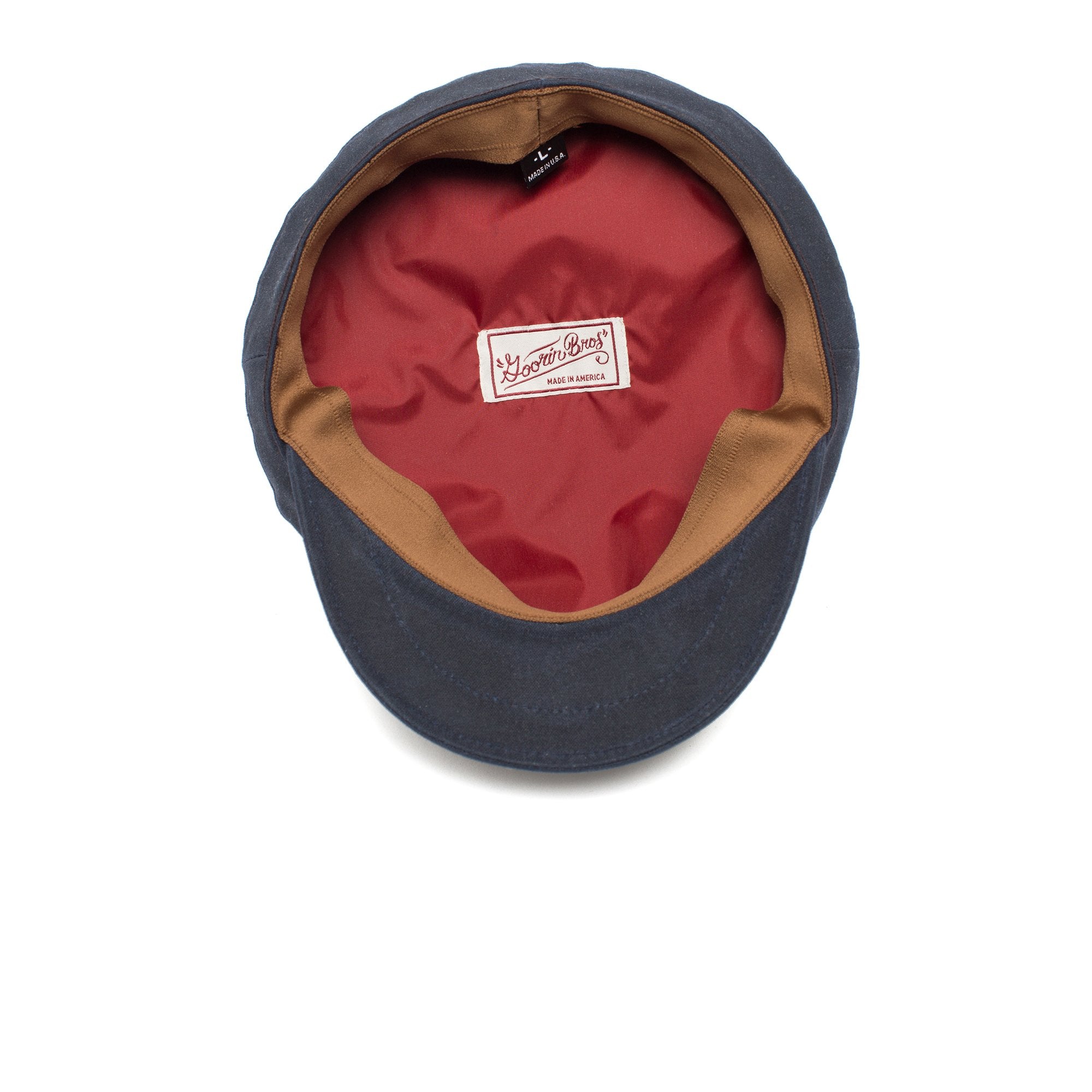 Goorin Bros. artemis cotton greek fisherman Navy under view