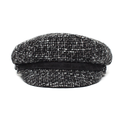 Goorin Bros. aspen wool greek fisherman Black front view
