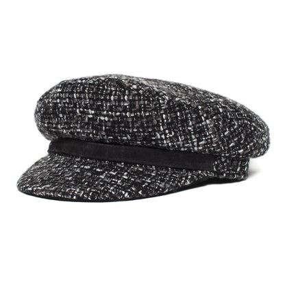 Goorin Bros. aspen wool greek fisherman Black left side view