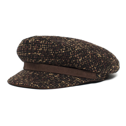 Goorin Bros. aspen wool greek fisherman Brown left side view