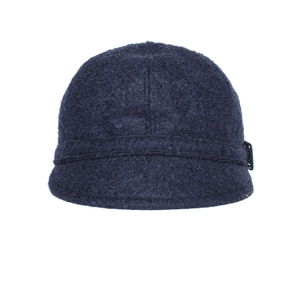 Goorin Bros. november rain wool blend rouched schoolboy hat Navy front view