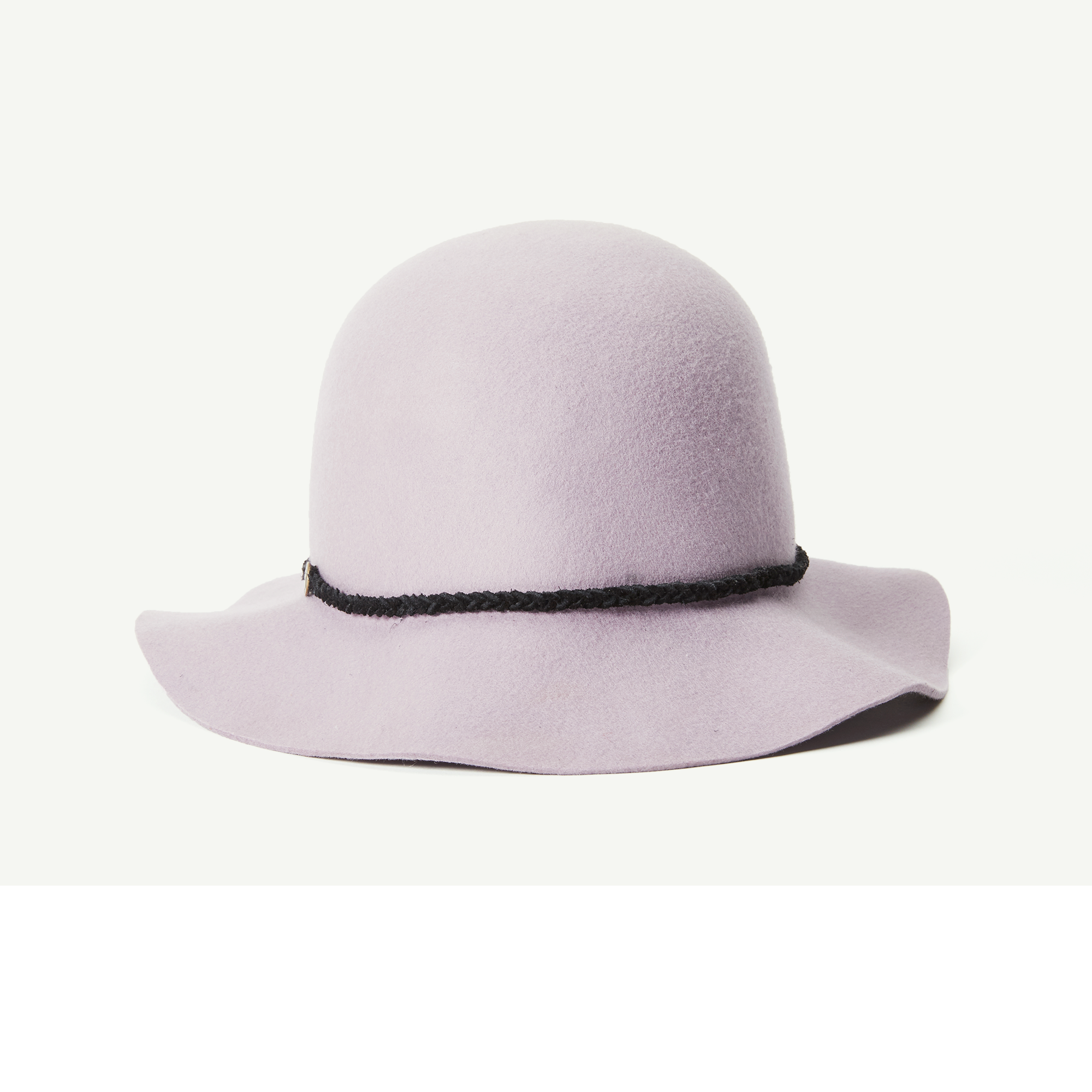 Goorin Bros. beach pea wool blend cloche hat Purple back view