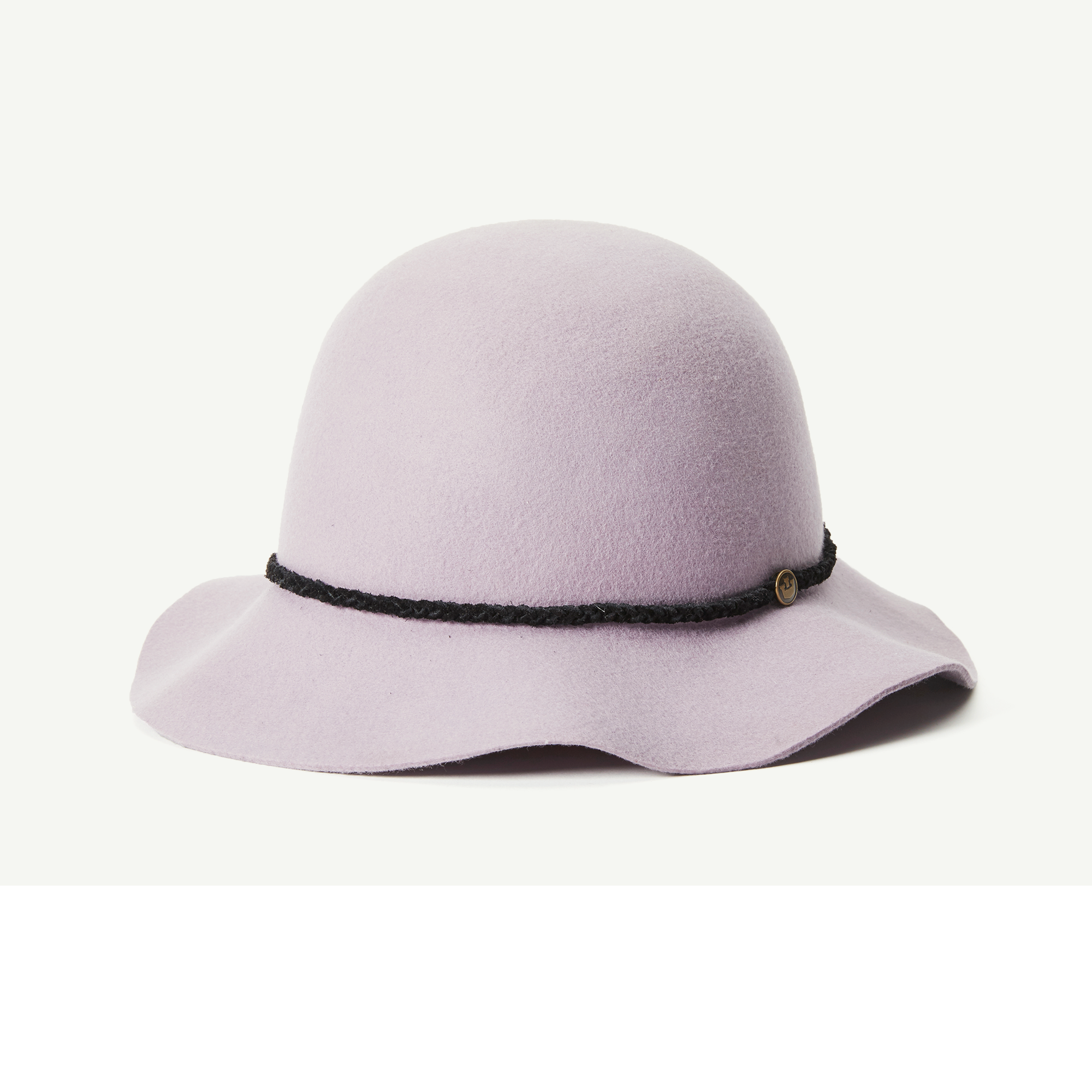 Goorin Bros. beach pea wool blend cloche hat Purple left side view