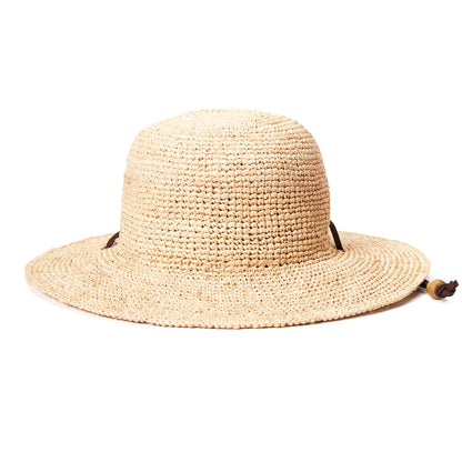 Goorin Bros. summer time straw floppy hat Natural front view