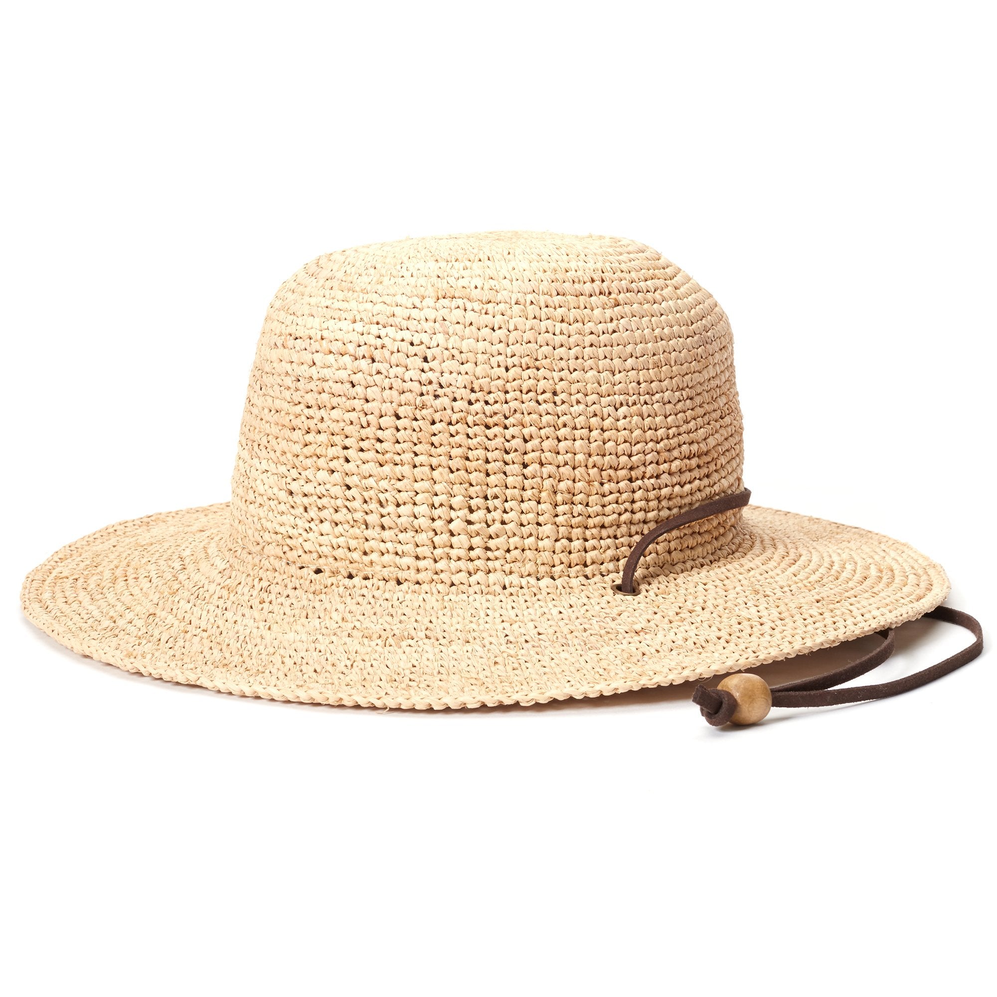 Goorin Bros. summer time straw floppy hat Natural left side view