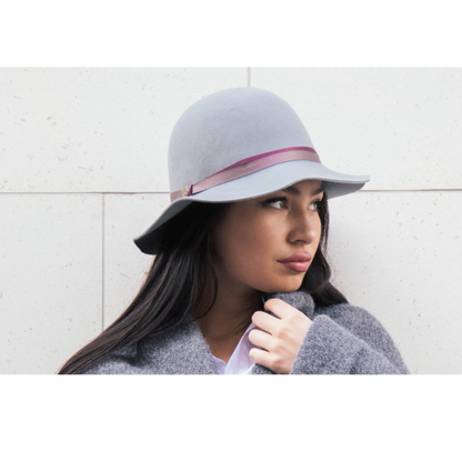 Goorin Bros. january breeze wool blend wide brim floppy hat Grey  womens styling