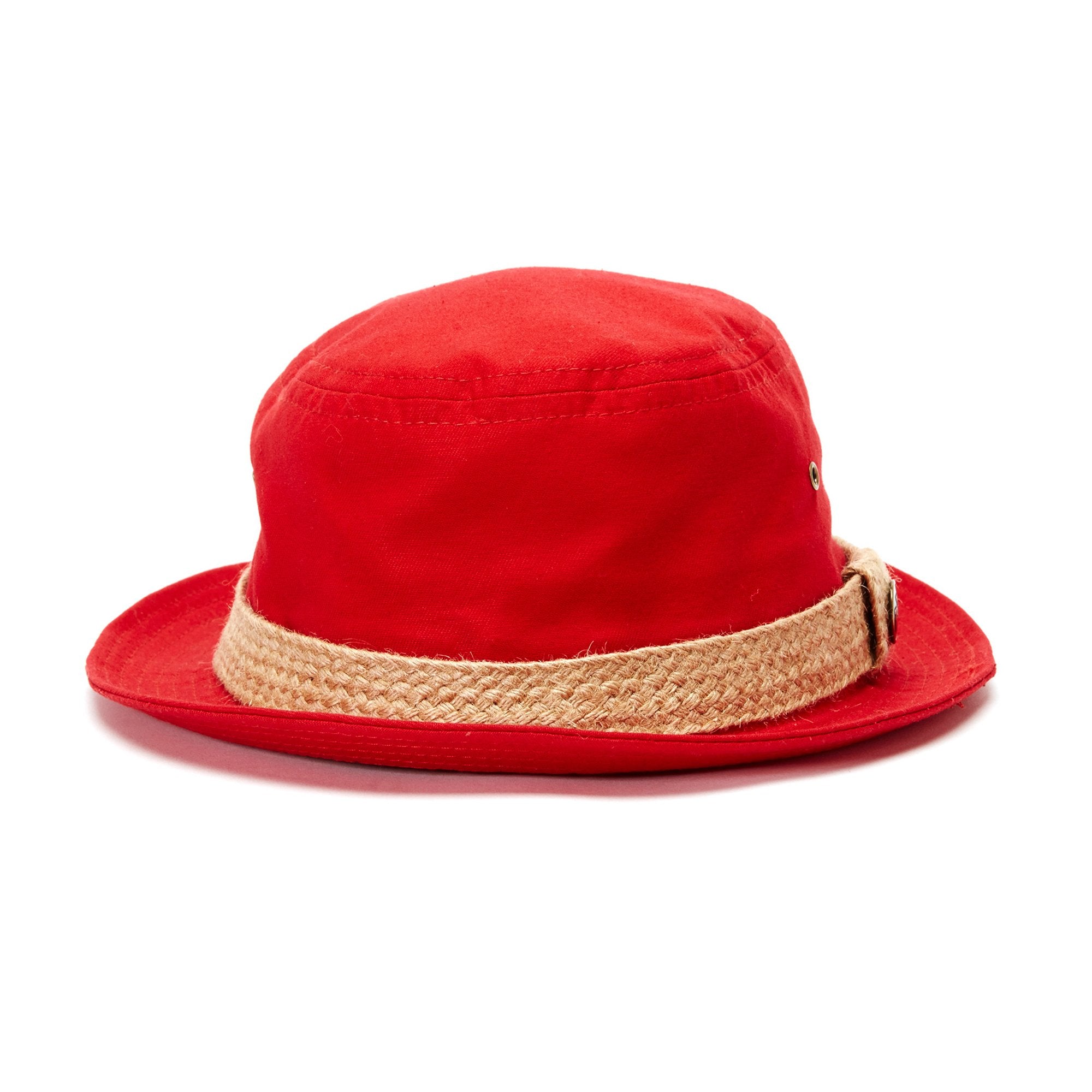 Goorin Bros. around the way cotton bucket Red front view