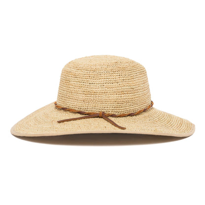 Goorin Bros. desert sun straw floppy hat Natural side view