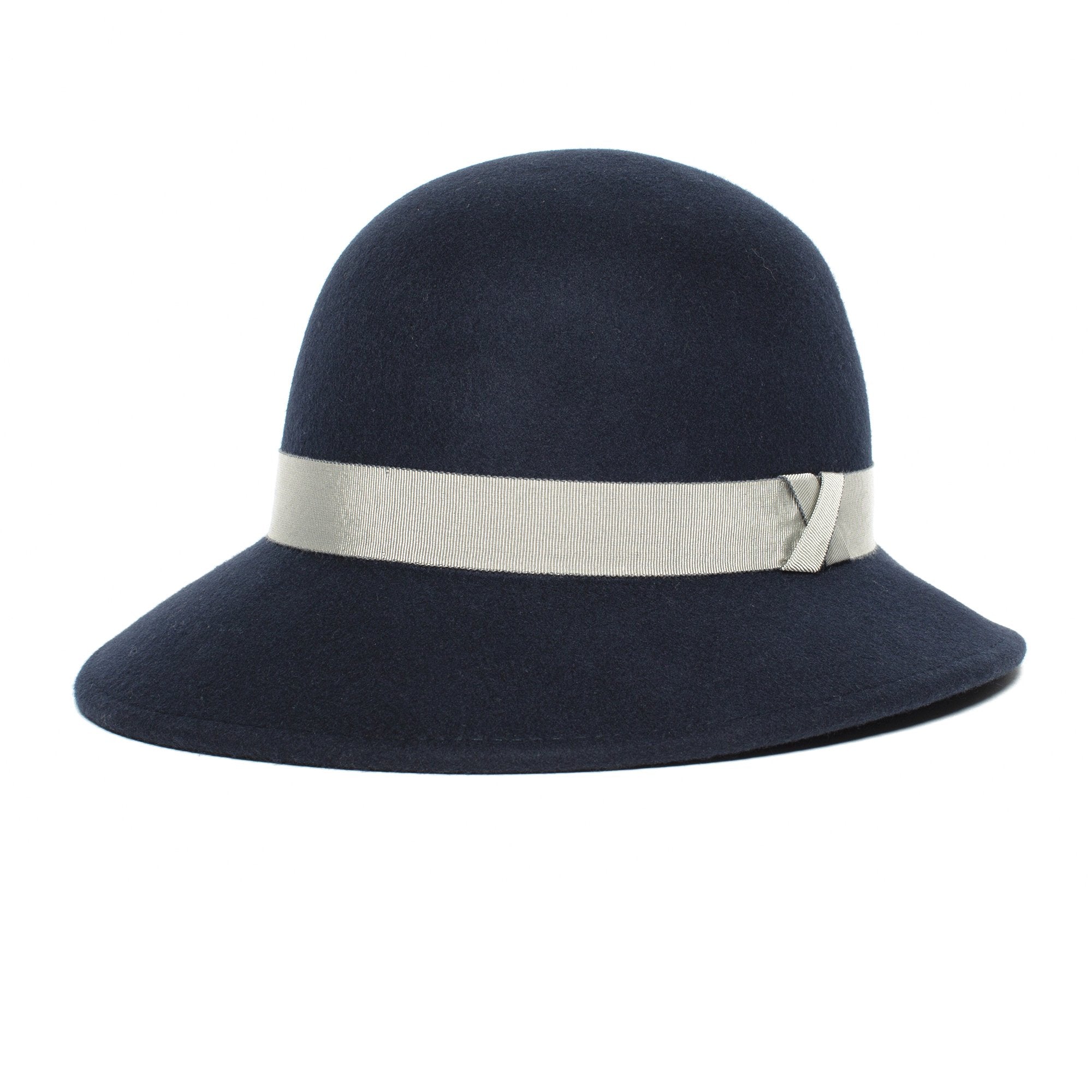 Goorin Bros. ms shores wool blend floppy hat Navy left side view
