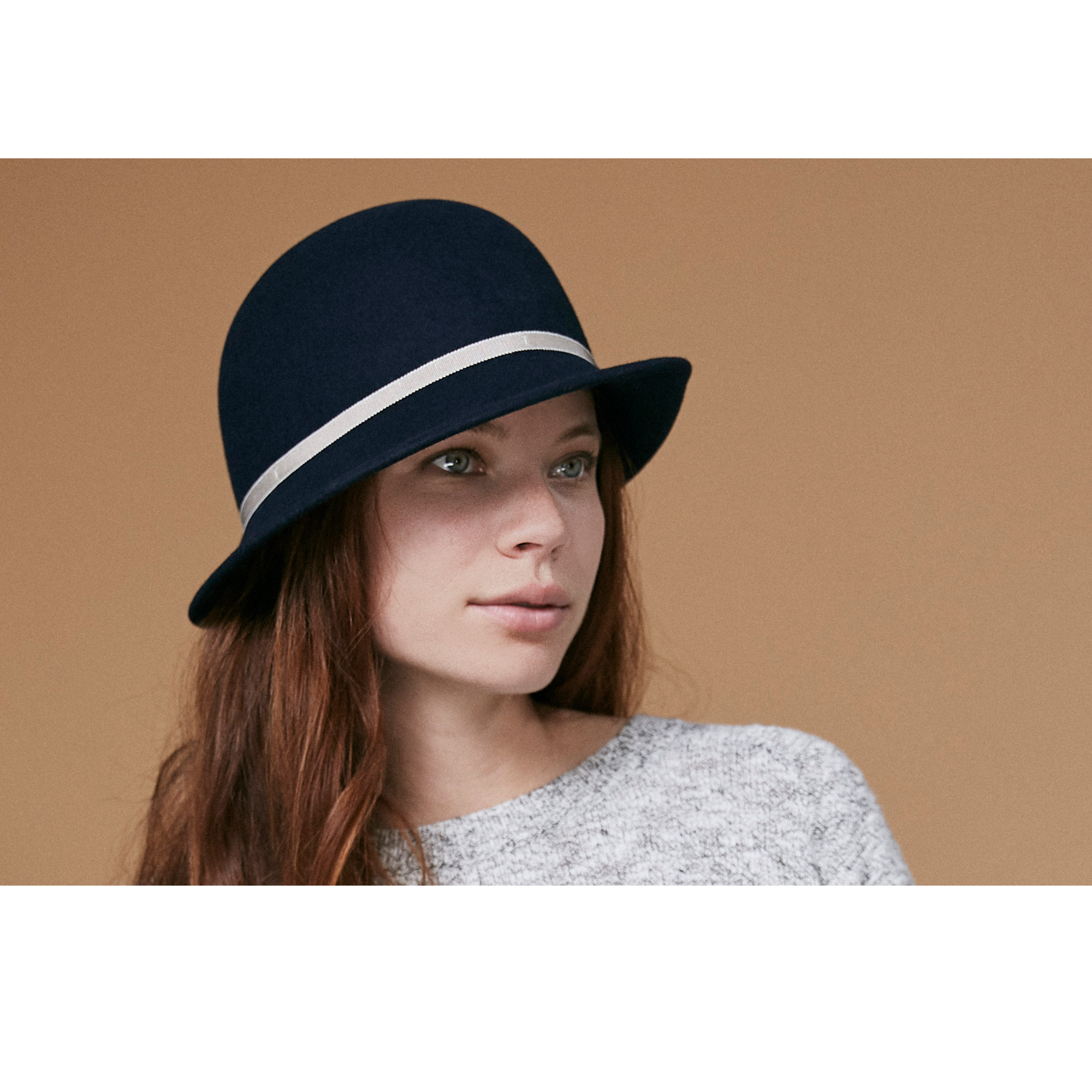 Goorin Bros. sandra park wool blend cloche hat Navy  womens styling