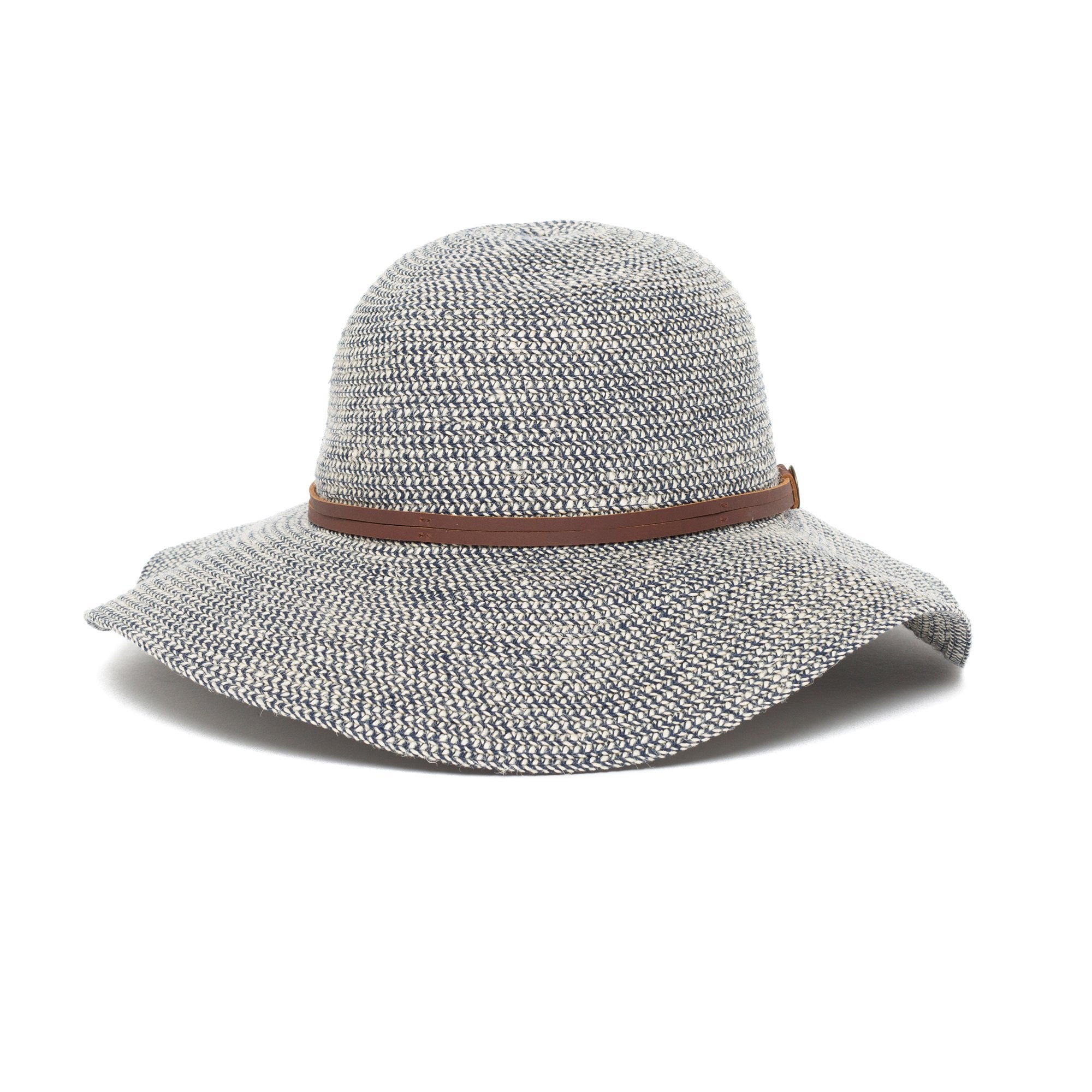 Goorin Bros. mother jugs cotton floppy hat Blue front view