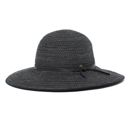 Goorin Bros. sunlight cotton floppy hat Black left side view