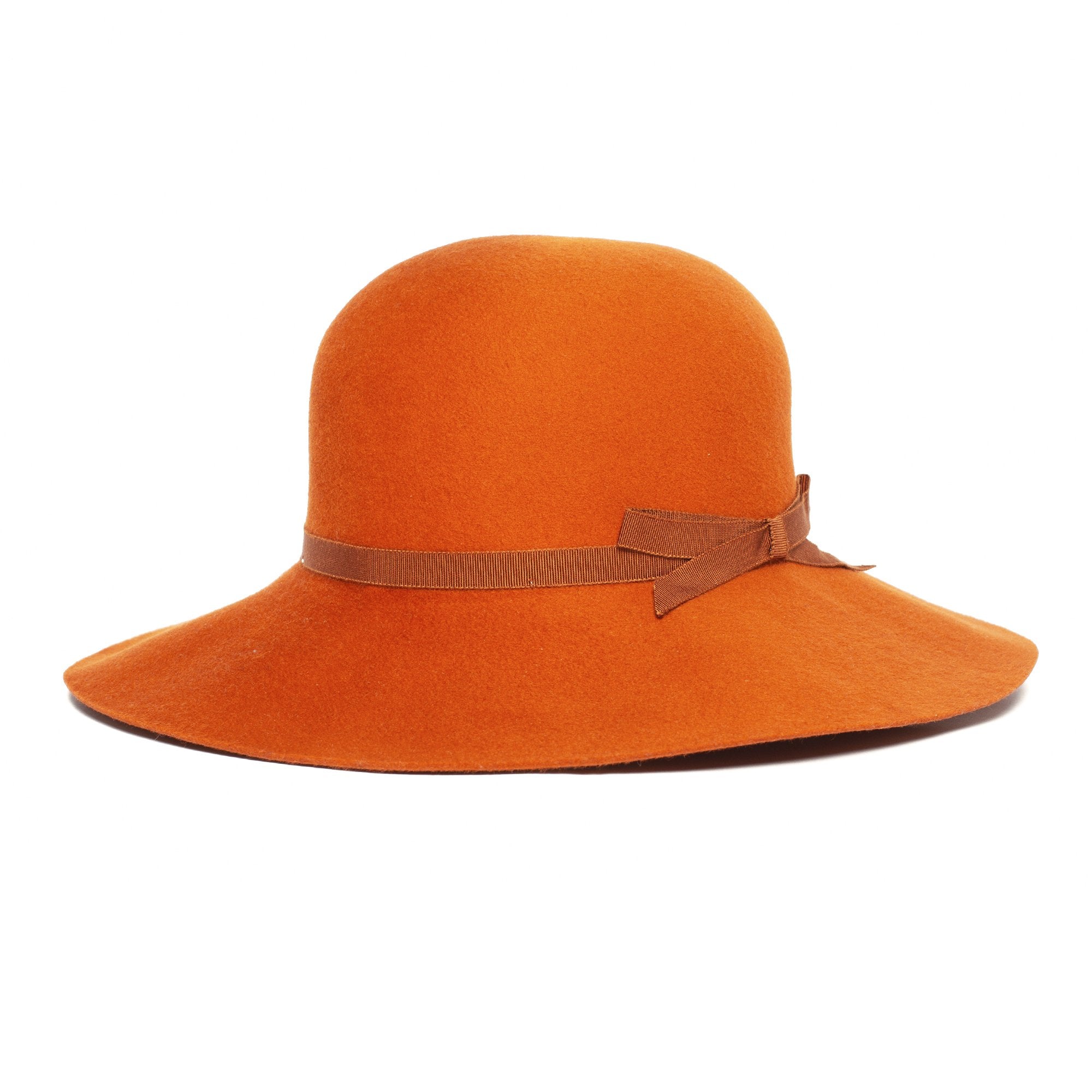 Goorin Bros. rhea love wool blend floppy hat Orange left side view