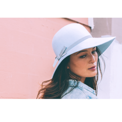 Goorin Bros. rhea love wool blend floppy hat Sky  womens styling