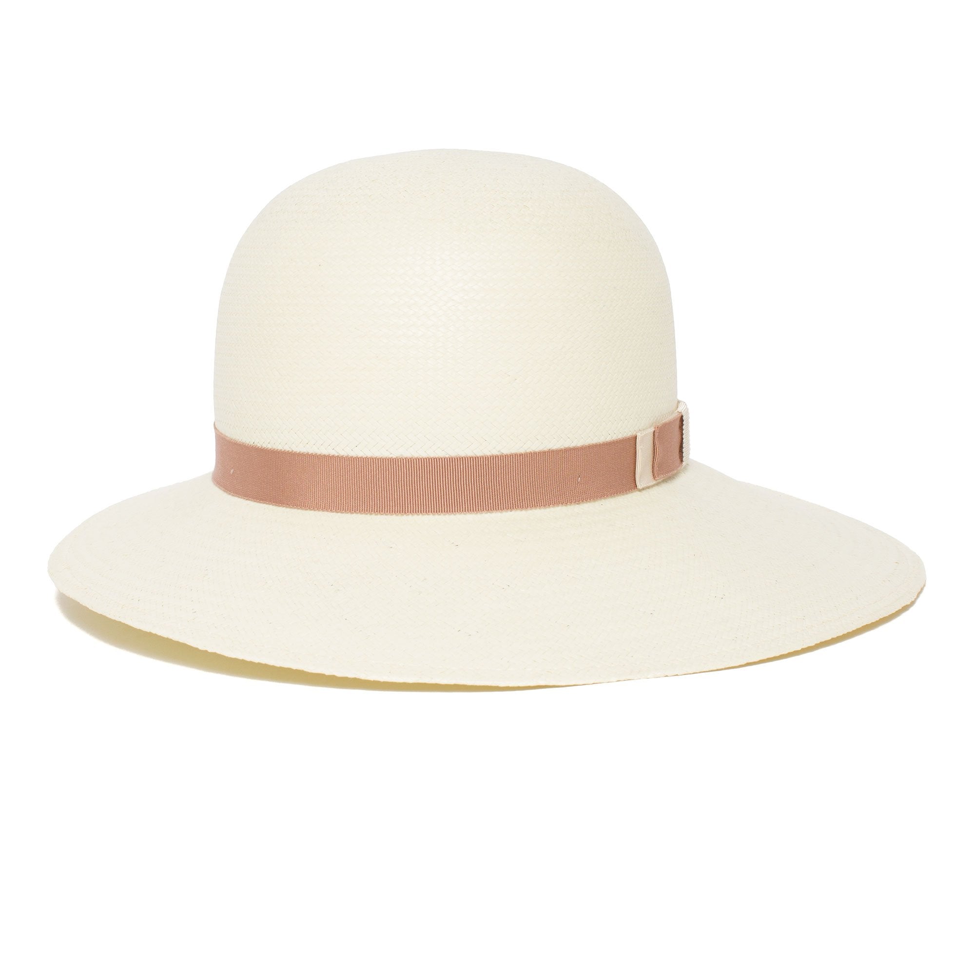 Goorin Bros. kiki paper asymmetric cloche hat Ivory front view