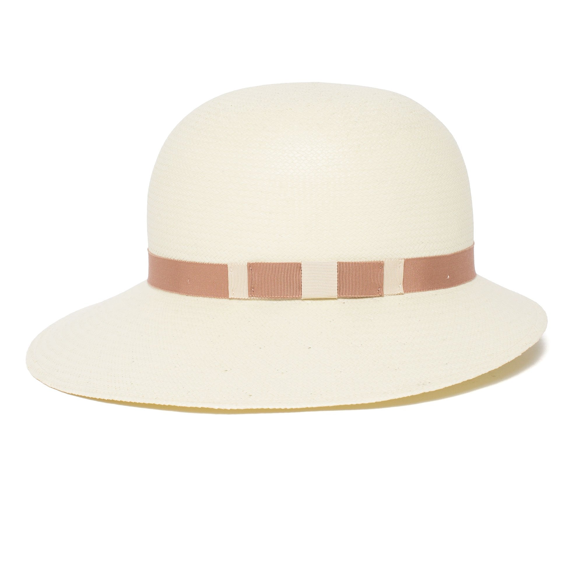 Goorin Bros. kiki paper asymmetric cloche hat Ivory side view