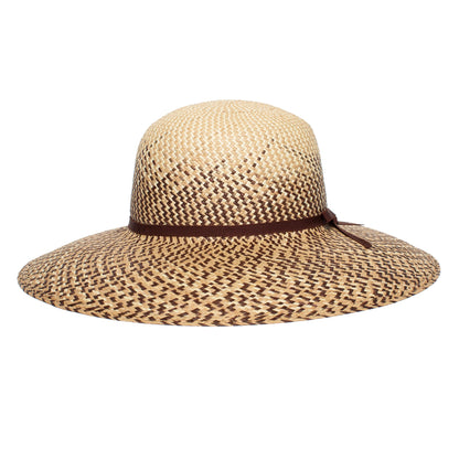 Goorin Bros. pretty face straw wide brim floppy hat Natural front view