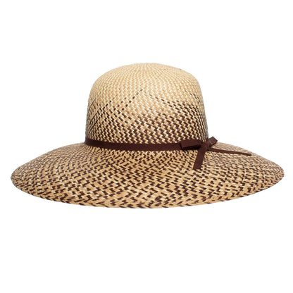 Goorin Bros. pretty face straw wide brim floppy hat Natural left side view
