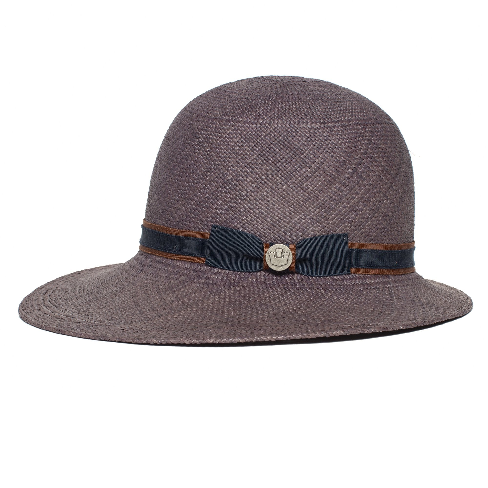 Goorin Bros. mimi cloche hat Navy side view