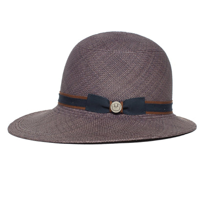 Goorin Bros. mimi cloche hat Navy side view