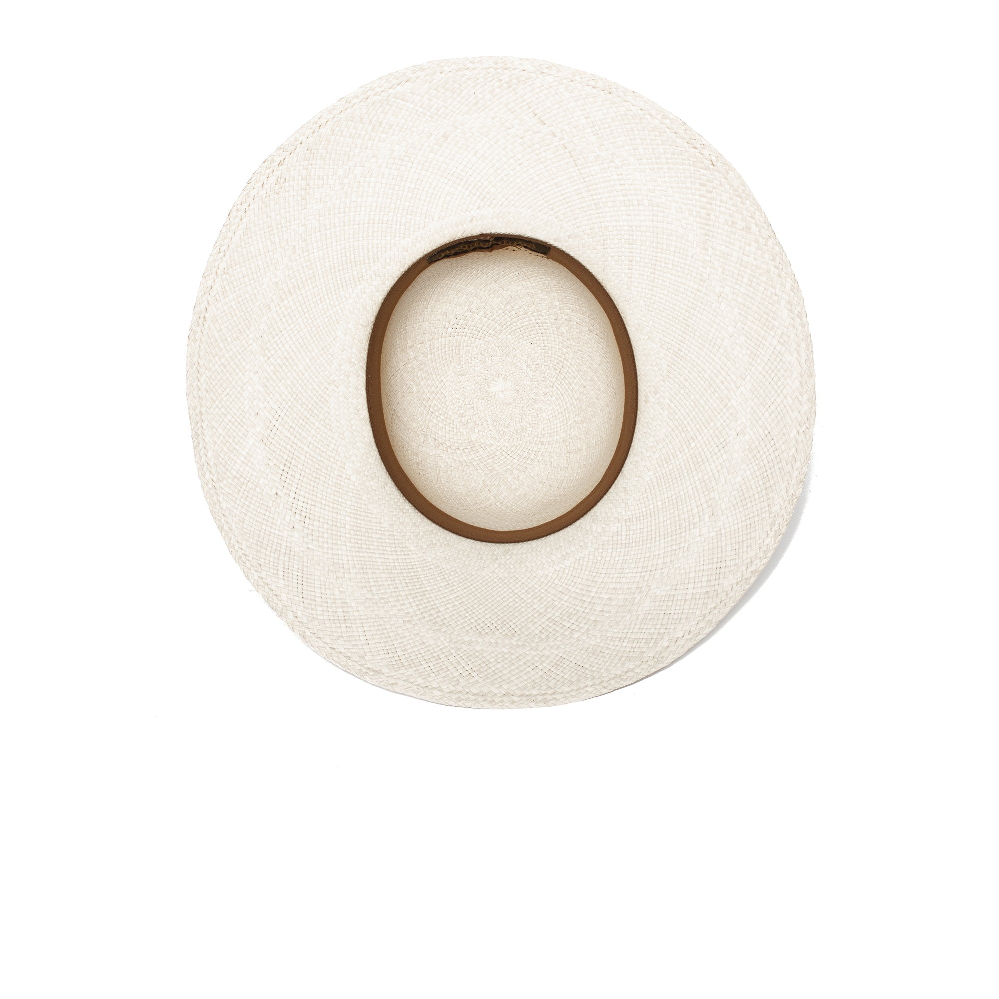 Goorin Bros. stacey straw floppy hat White under view
