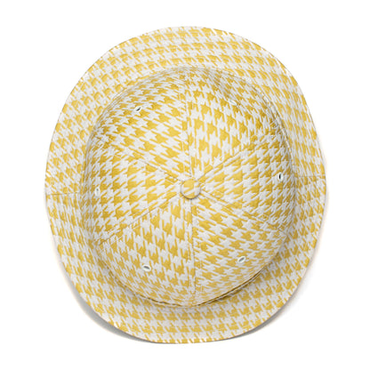 Goorin Bros. lemon drop bucket Yellow top view